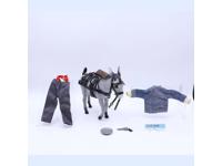 The Mysterious Prospector Burro Set The Lone Ranger 1976 Gabriel Toys Vintage