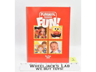 PLAYSKOOL 1990 #2 Toy Fair Employee Dealer Catalog INFANT & PRESCHOOL TOYS