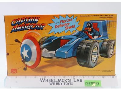 Captain America Car "Americar" 100% Complete Marvel Comics 1976 Mego Vehicle