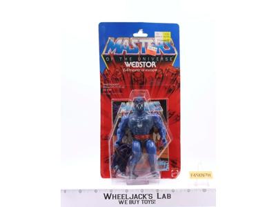 Webstor He-Man Masters of the Universe MOTU 1983 Mattel NEW MOSC SEALED