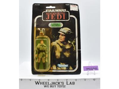 Princess Leia Combat Poncho 77 Back Star Wars ROTJ 1983 Kenner Figure NEW MOSC