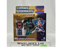 Pretender Starscream 100% Complete W/BOX & INSERT 1988 G1 Transformers Hasbro