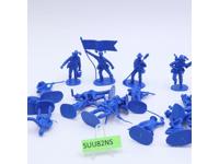 Lot of 23 Blue Civil War Infantrymen 1/32 Scale CTS Toy Soldiers Figures