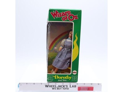 Dorothy and Toto Complete Wizard of Oz 1974 Mego Vintage 8" Action Figure