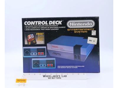 Control Deck Nintendo Entertainment System 1984 EMPTY BOX ONLY