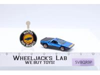Carabo Blue 1970 Hot Wheels Mattel Vintage Redline RL w/ Button