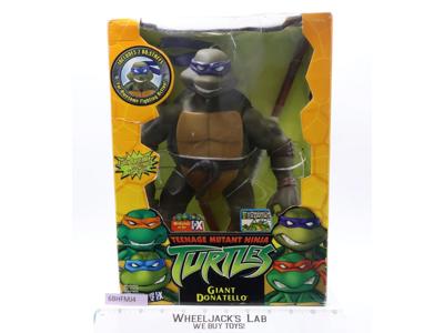 Giant Donatello 12" Teenage Mutant Ninja Turtles TMNT 2002 Playmates NEW SEALED