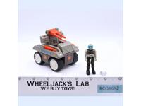 Laser RAT W/Capt. Vic 100% Complete Starcom 1986 Coleco Action Figure Vehicle