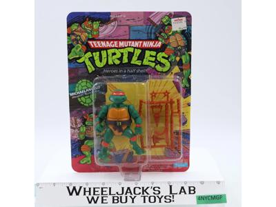 Michaelangelo Teenage Mutant Ninja Turtles TMNT 1988 UNPUNCHED 10 BACK MOSC