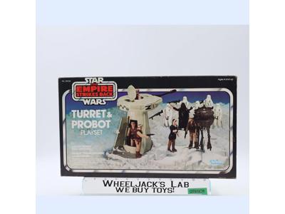 Turret & Probot 100% Complete W/Box Star Wars ESB 1980 Kenner Playset