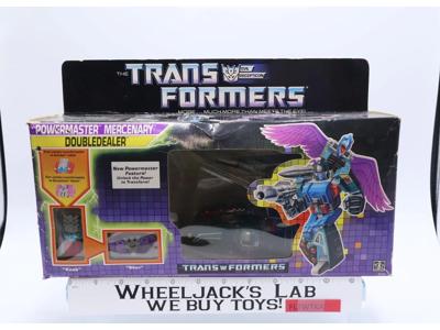Doubledealer Powermaster W/Box & Insert 100% Complete G1 Transformers Vintage