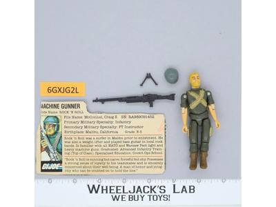 Rock 'N Roll V1 Straight Arm Complete G.I. Joe 1982 Hasbro Vintage Action Figure