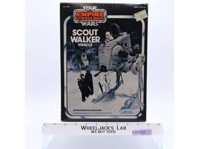 Scout Walker AT-ST 100% Complete W/ Box Star Wars ROTJ 1980 Kenner Vehicle