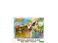 Surfer Leo W/ Mondo Mutant Surfer Tube TMNT 1994 Playmates Vehicle NEW
