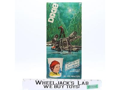 Star Wars The Empire Strike Back Dixie Cups 1981 Vintage EMPTY BOX