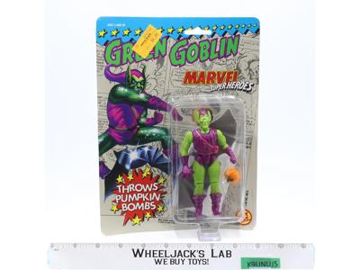 Green Goblin Super Heroes Marvel 1991 Toy Biz Vintage Action Figure MOSC New