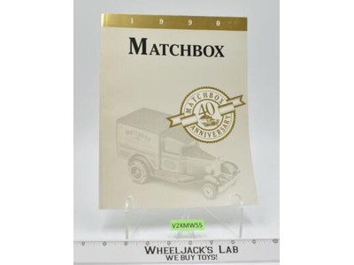MATCHBOX 1990 Toy Fair Employee Dealer Catalog DIE-CAST CARS MOTORCITY