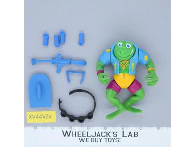 Genghis Frog 100% Complete Teenage Mutant Ninja Turtles TMNT Playmates 1989