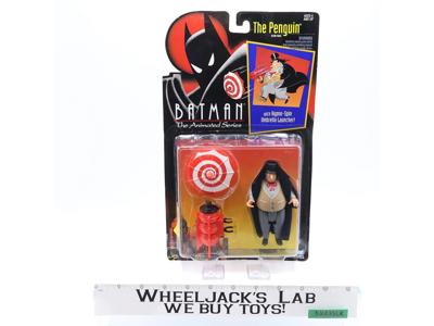 The Penguin w/Umbrella Batman Animated Series 1993 Kenner Action Figure MOSC New