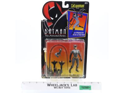 Catwoman Whipping Arm and Claw Hook Batman Animated Series 1993 Kenner MOSC New