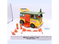 Party Wagon 100% Complete Teenage Mutant Ninja Turtles TMNT 1989 Playmates