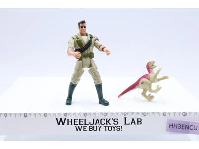 Peter Ludlow W/Raptor Hatchling Jurassic Park Lost World 1997 Kenner Figure