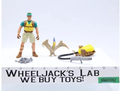 Nick Van Owen W/Hatchling 100% Complete Jurassic The Lost World 1997 Figure