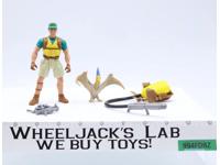 Nick Van Owen W/Hatchling 100% Complete Jurassic The Lost World 1997 Figure