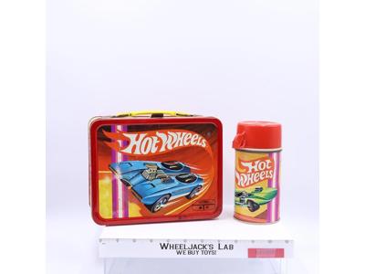 Hot Wheels Metal Lunchbox American Thermos 1969 King-Seeley Vintage w/ THERMOS