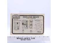 Death Star Escape Instructions Micro Collection ORIGINAL 1982 Star Wars