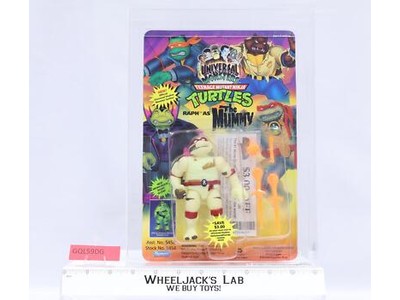 Raph as The Mummy CAS GRADED 80 80/85/85 TMNT Universal Monsters 1993 Playmates