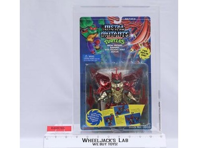 Raphael W/ Phoenix Spirit CAS GRADED 85 85/85/95 TMNT Metal Mutants Playmates