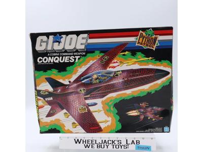 Conquest X-30 100% Complete GI Joe Python Patrol 1989 Hasbro Vehicle NEW MIB