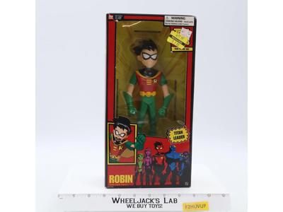Robin Titan Leader Teen Titans 2004 Bandai Warner Bros Action Figure MISB NEW
