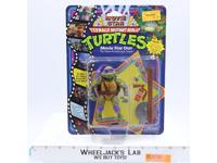 Movie Star Don Teenage Mutant Ninja Turtles TMNT 1991 Playmates UNPUNCHED MOSC
