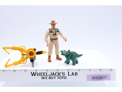 Eddie Carr 100% Complete Jurassic Park The Lost World 1993 Kenner Figure