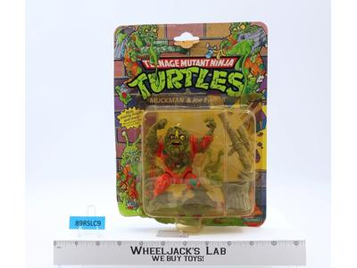Muckman & Joe Eyeball Teenage Mutant Ninja Turtles TMNT Playmates 1990 NEW MOSC