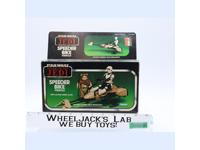 Speeder Bike 100% Complete W/Box Star Wars ROTJ Kenner 1983 Vehicle