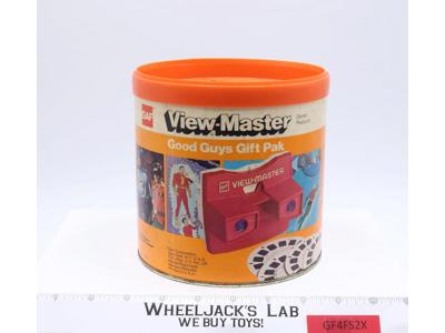 Good Guys DC Comics Superheroes Gift Pak View-Master 1976 GAF W/ 3 Extra Reels
