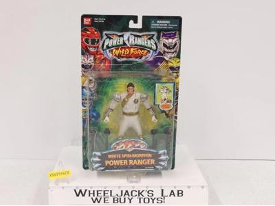 White Spin-Morphin Ranger 100% Complete Power Rangers Wild Force 2002 Bandai