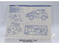Eliminator 1988 ORIGINAL Instructions Blueprints G.I. Joe
