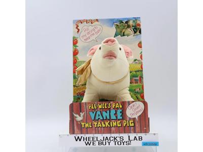 Vance the Talking Pig Pee-Wee's Playhouse 1988 Matchbox Action Figure NEW SEALED