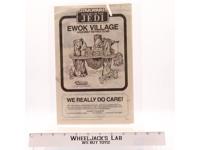 Ewok Village Instructions Manual 1983 Star Wars Kenner Vintage