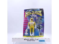 Yellow Ranger Mega Rangers MR 6" Fully Poseable Moveable Bootleg MOSC w/Cardback