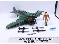 P-40 Warhawk W/ Sgt. Savage Complete GI Joe 1994 Hasbro Action Figure Vehicle