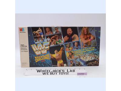 Wrestling Challenge Board Game WWF Wrestling 1990 Milton Bradley Vintage