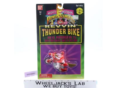 Revvin Thunder Bike Red Ranger Mighty Morphin Power Rangers Bandai NEW SEALED