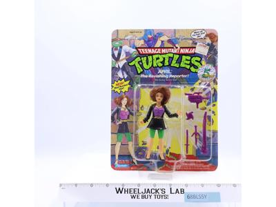 April Ravishing Reporter Teenage Mutant Ninja Turtles TMNT 1992 UNPUNCHED MOSC