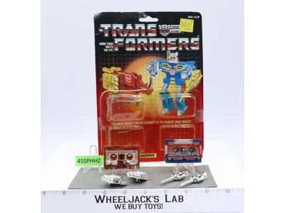 Ramhorn & Eject 100% Complete SILVER W/CARDBACK & BUBBLE G1 Transformers