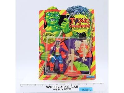 Bonehead Toxic Crusaders 1991 Playmates Action Figure NEW MOSC SEALED